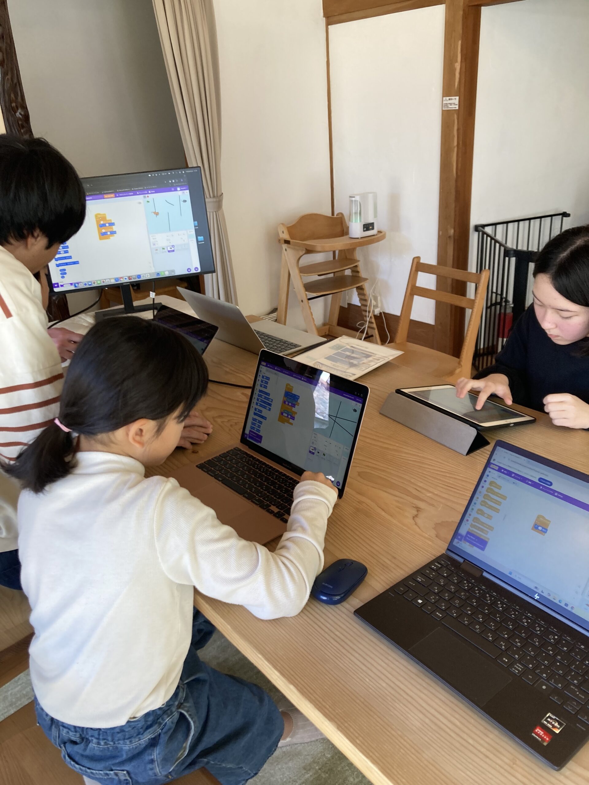 Scratchワークショップの様子3